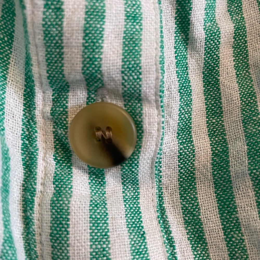 NWT J Crew Ruffle Button Front Tank - Picture 2 of 4